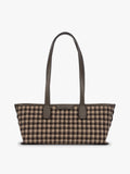 Colette Shoulder Tote in Brushed Flannel