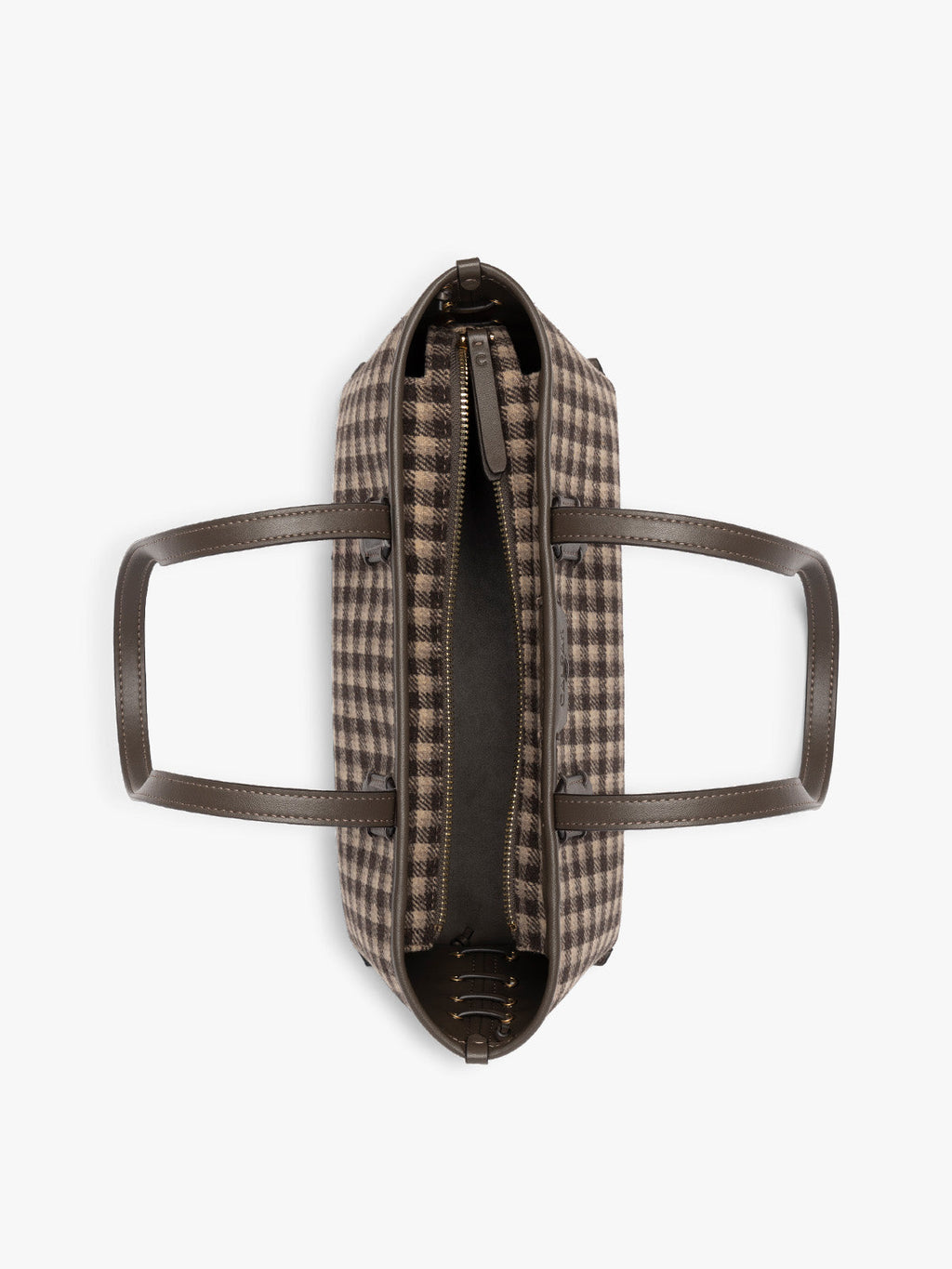 Colette Shoulder Tote in Brushed Flannel