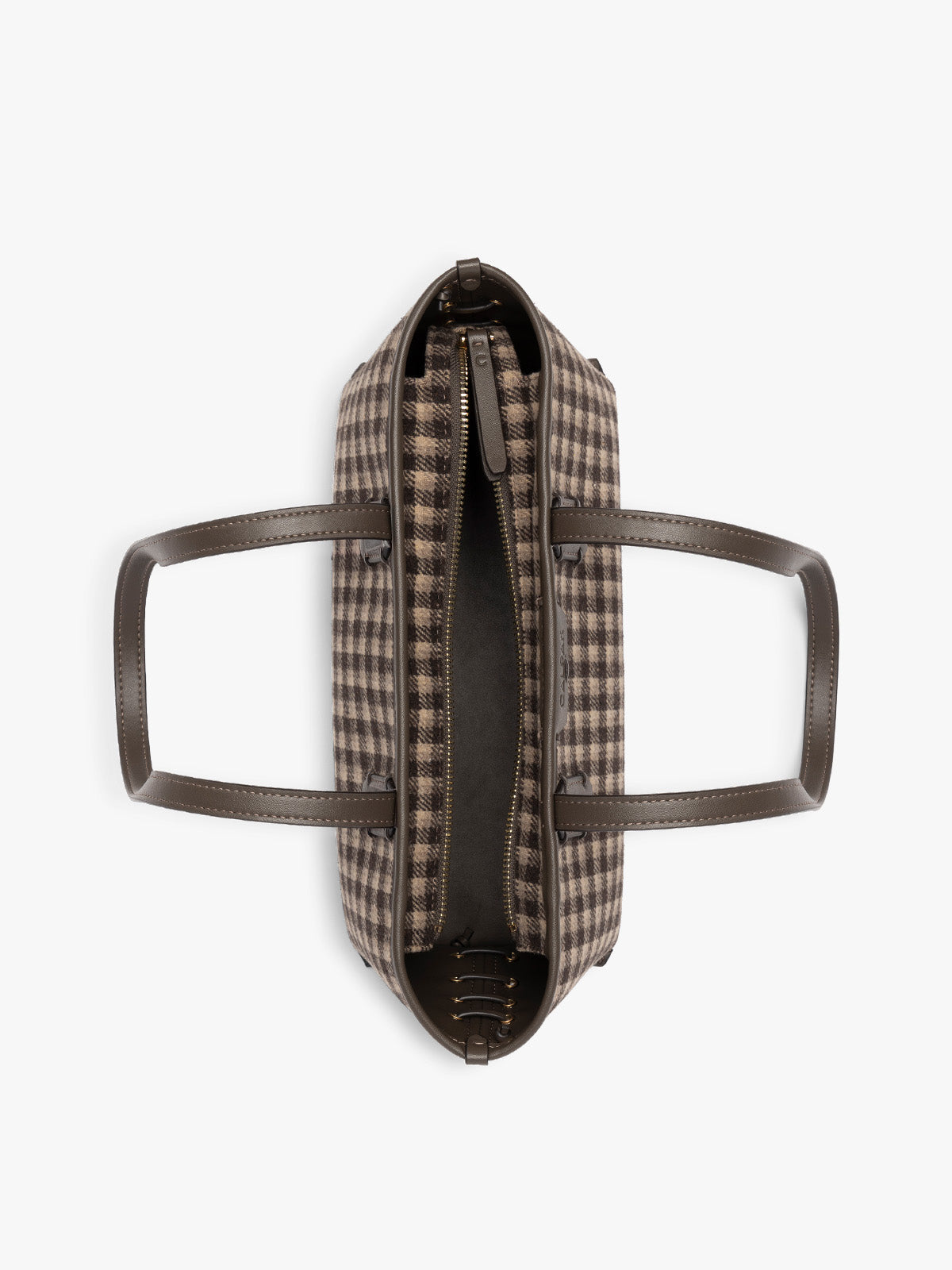 Colette Shoulder Tote in Brushed Flannel