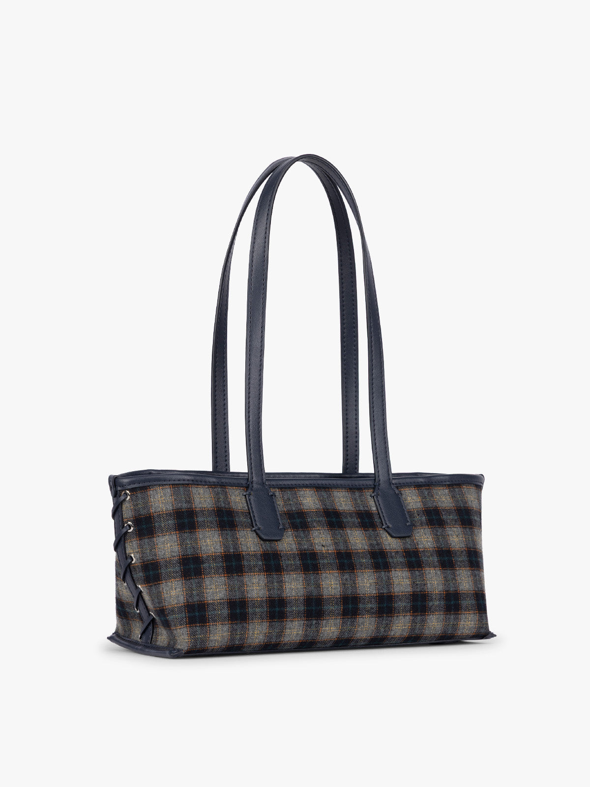 Colette Shoulder Tote in Brushed Flannel