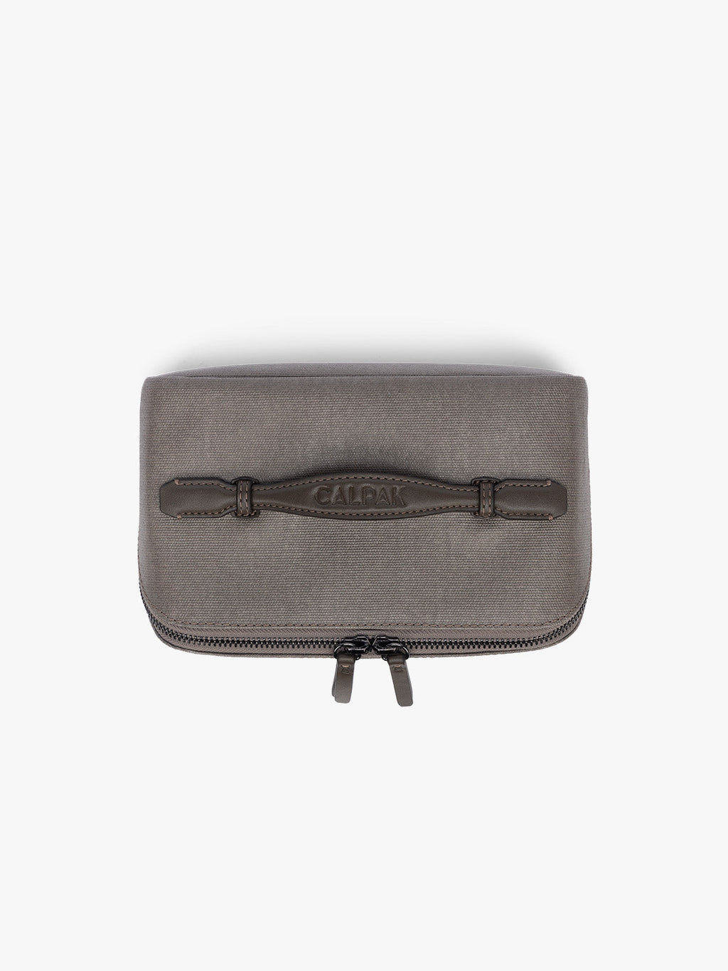 Colette Lay-Flat Toiletry Bag in Canvas