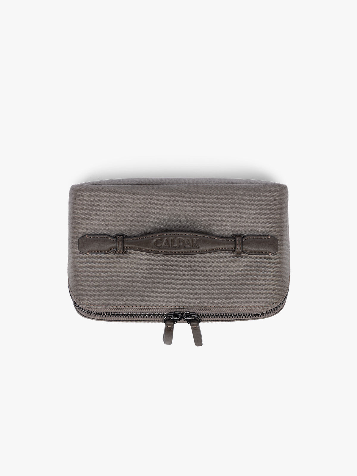 Colette Lay-Flat Toiletry Bag in Canvas