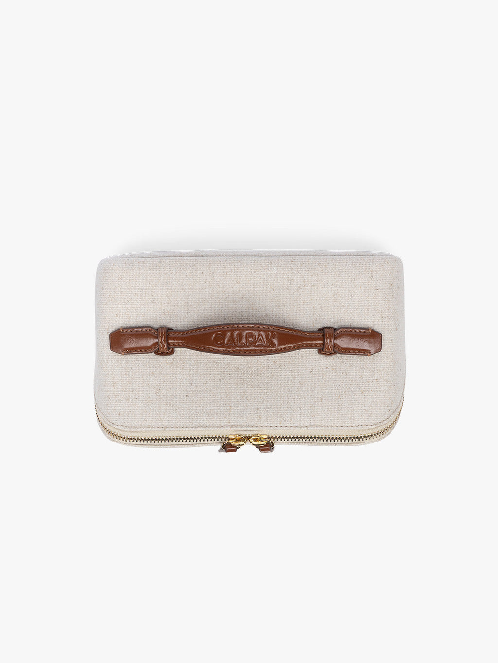 Colette Lay-Flat Toiletry Bag in Canvas