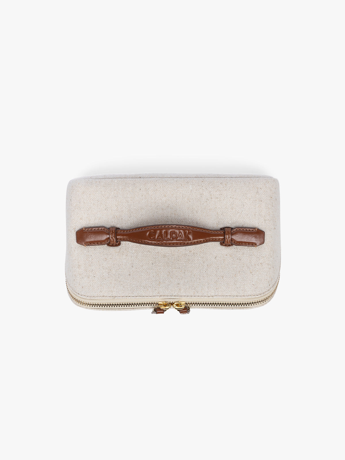 Colette Lay-Flat Toiletry Bag in Canvas