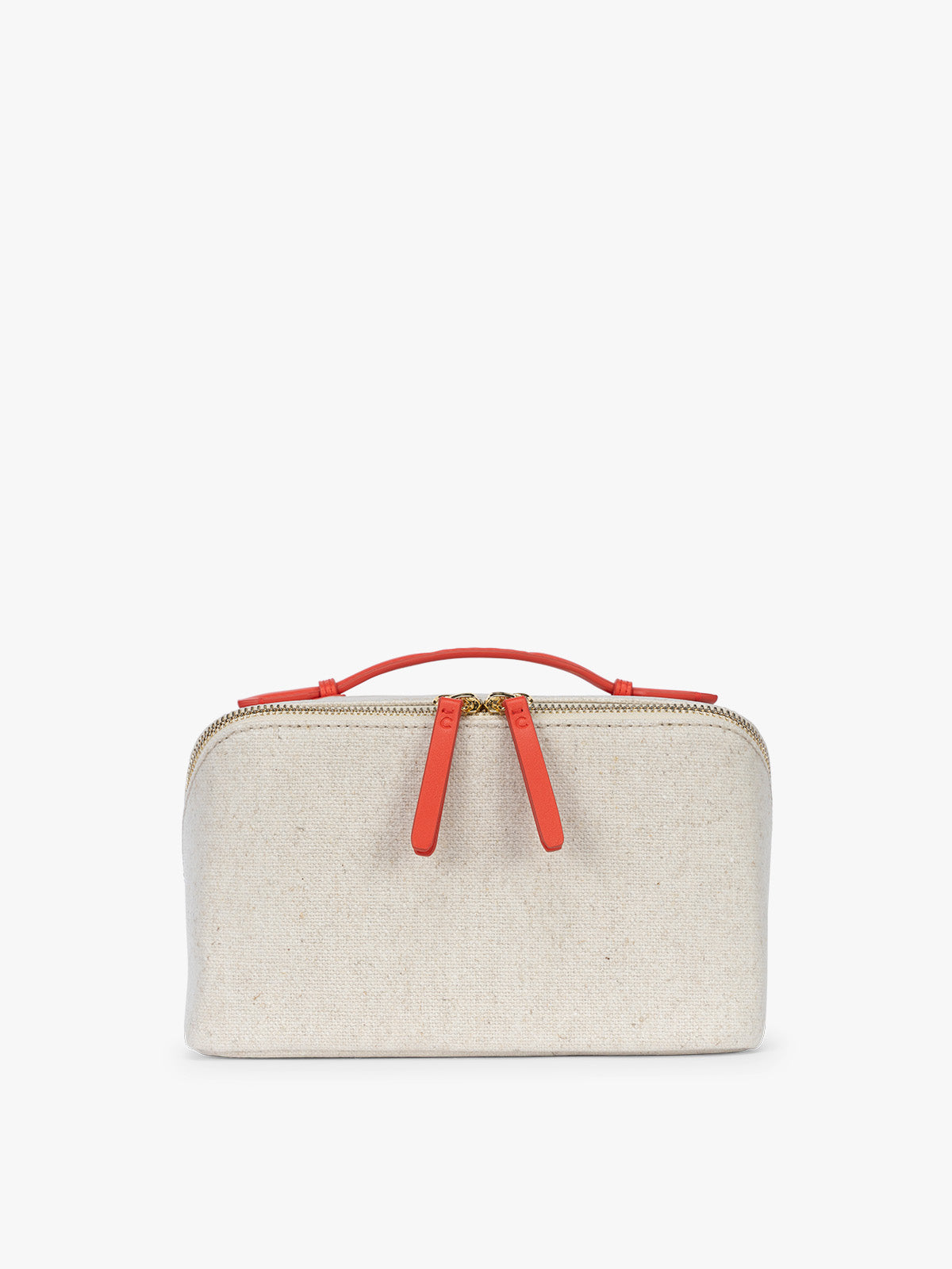Colette Lay-Flat Toiletry Bag in Canvas