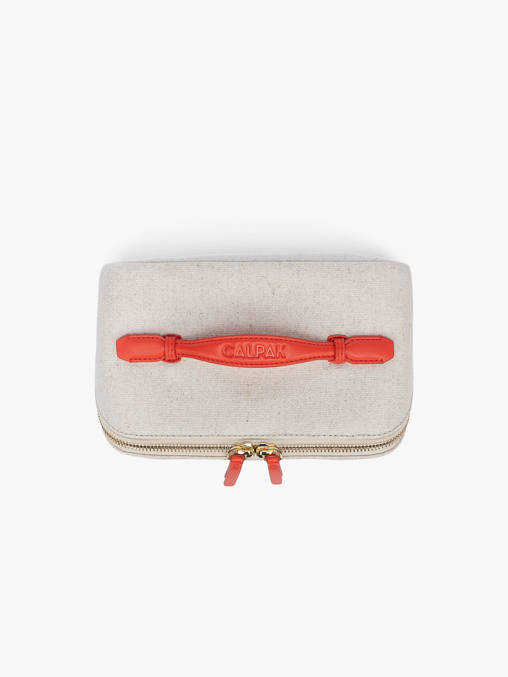 Colette Lay-Flat Toiletry Bag in Canvas