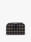 Colette Lay-Flat Toiletry Bag in Brushed Flannel