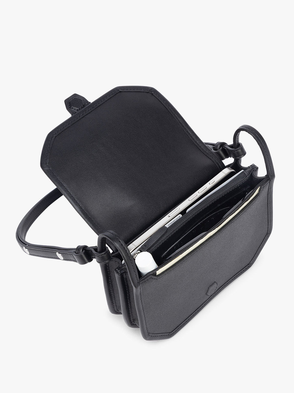 Colette Crossbody Wallet Bag in Canvas