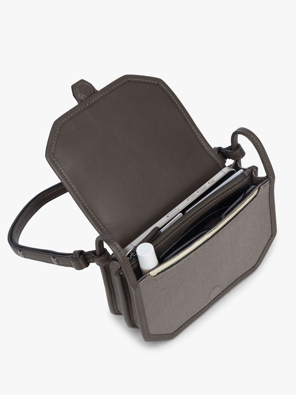 Colette Crossbody Wallet Bag in Canvas