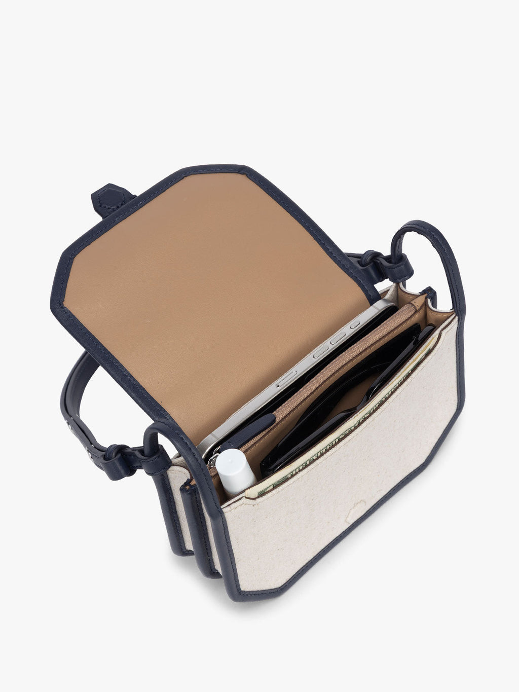 Colette Crossbody Wallet Bag in Canvas
