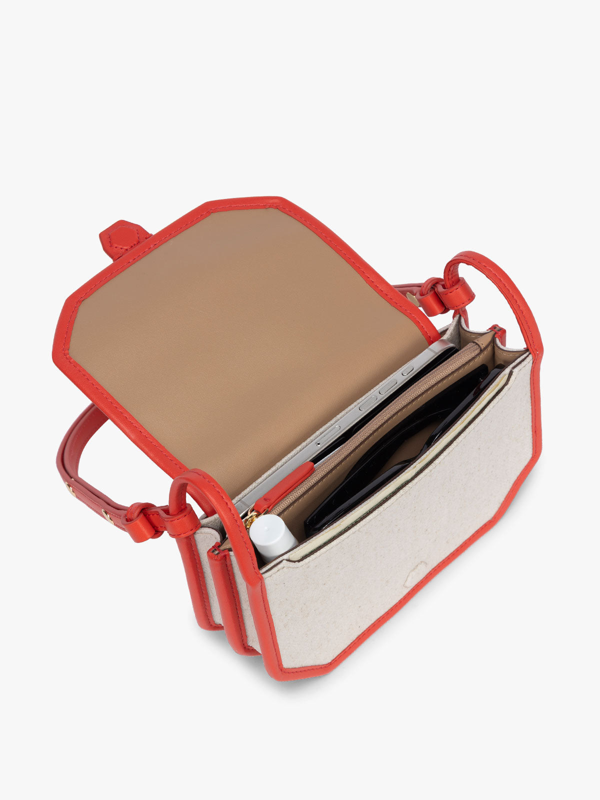Colette Crossbody Wallet Bag in Canvas