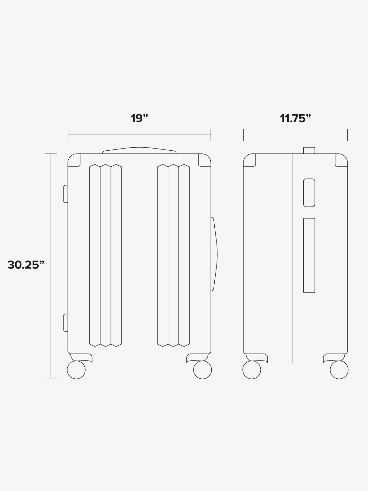 Ambeur 3-Piece Luggage Set
