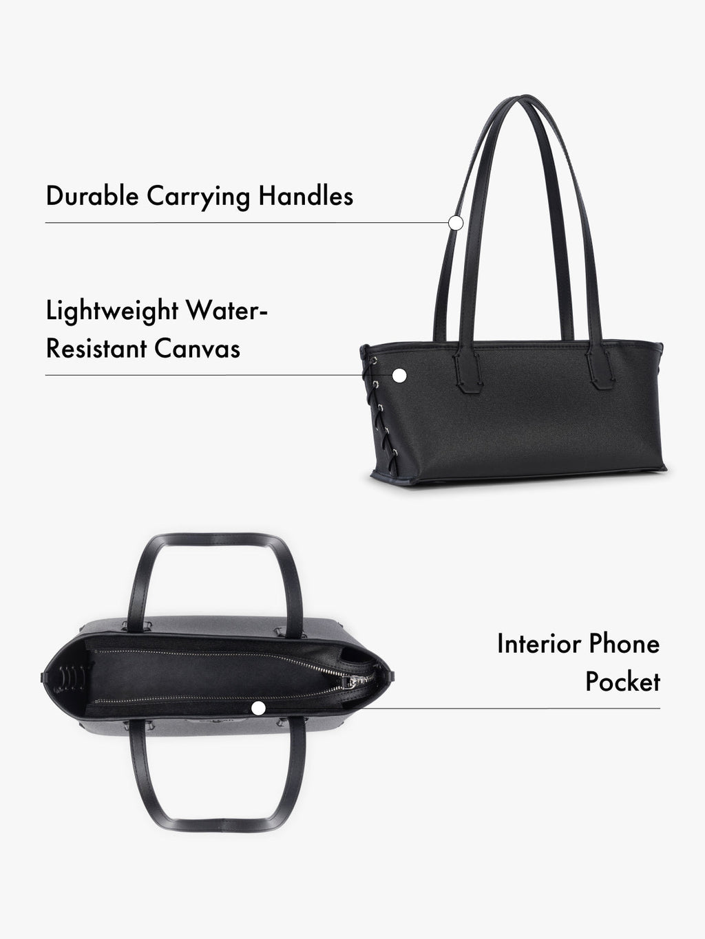 Colette Shoulder Tote in Canvas