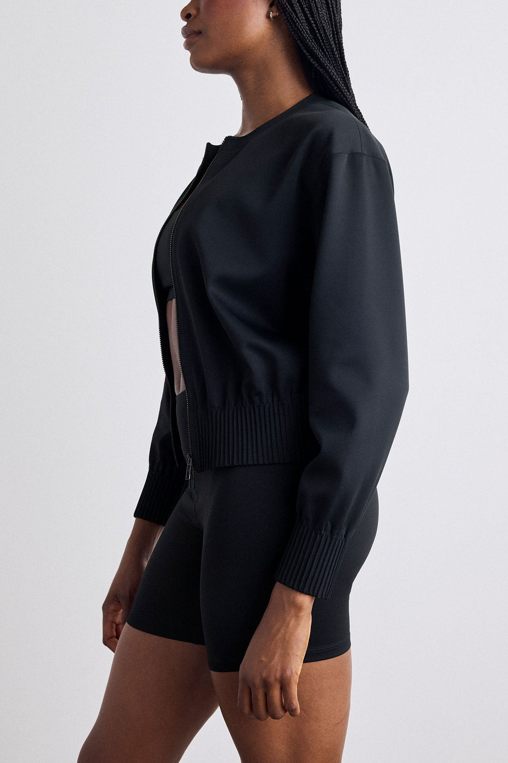 Base Sport Bomber in Black