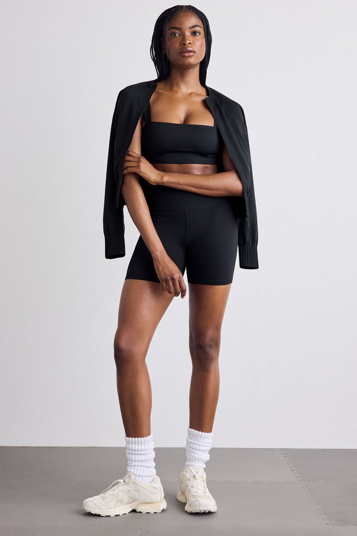 Base Sport Bomber in Black
