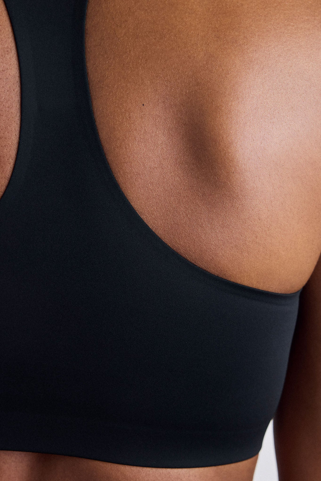 Base Sport Racerback Top in Black