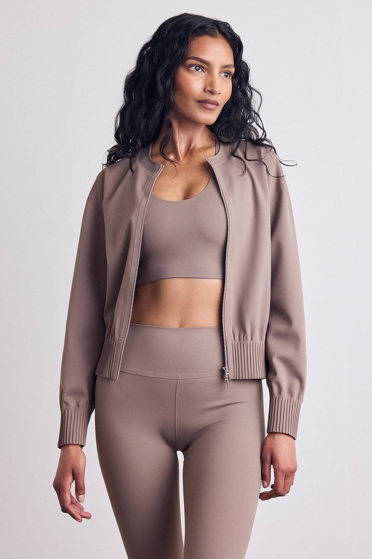 Base Sport Racerback Top in Mink
