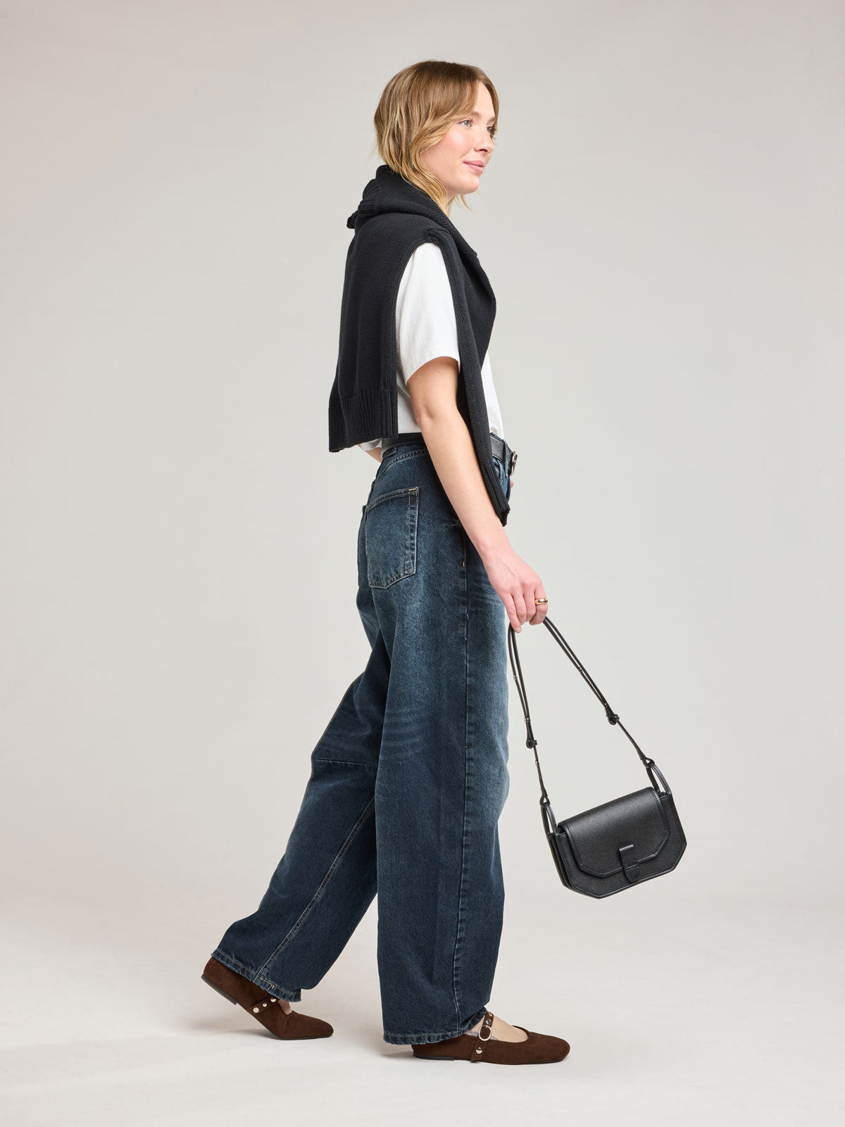 Colette Crossbody Wallet Bag in Canvas
