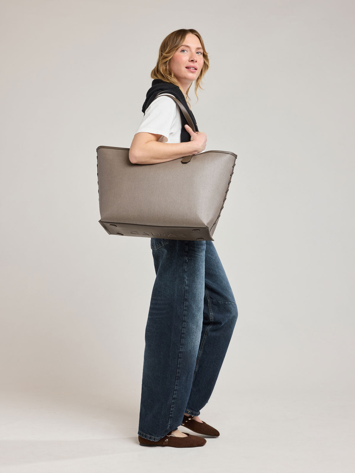 Colette 15" Laptop Tote in Canvas