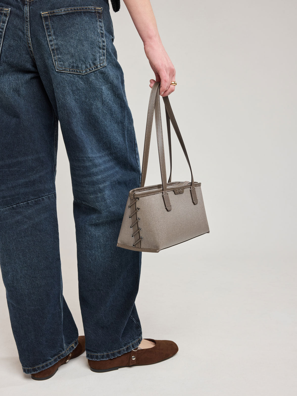 Colette Shoulder Tote in Canvas