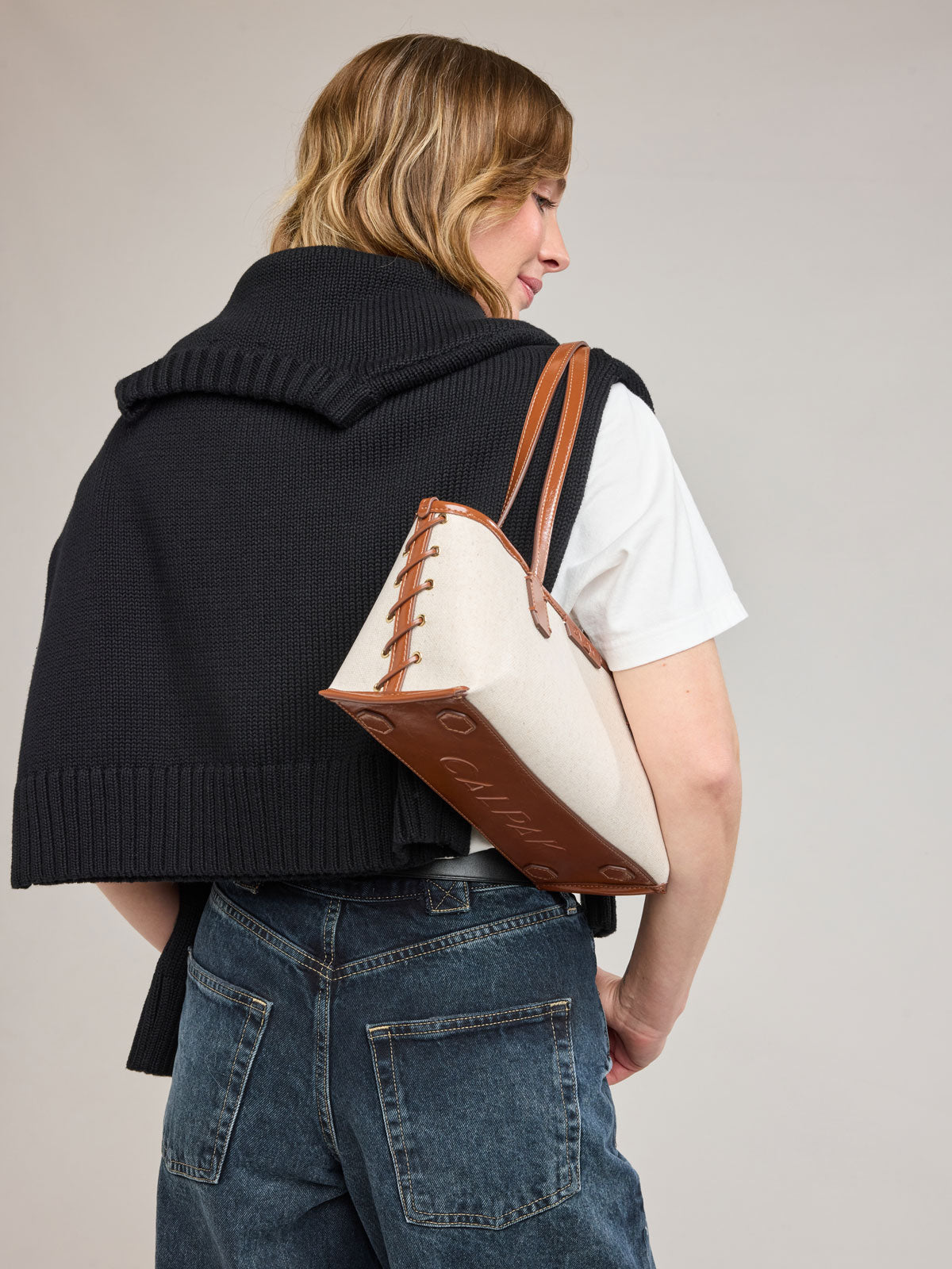 Colette Shoulder Tote in Canvas