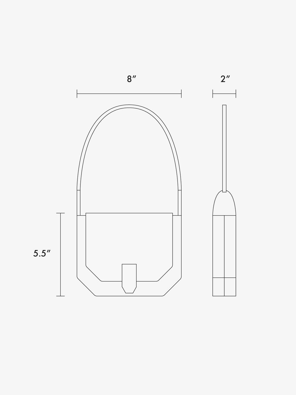 Colette Crossbody Wallet Bag in Canvas